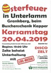 Osterfeuer am Grankberg