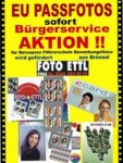 Fotoaktion für Reisepass und Führerschein