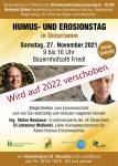 Verschoben: Humus- und Erosionstag