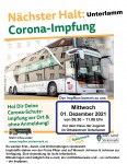 Der Impfbus macht Station in Unterlamm
