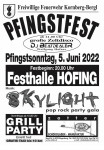 Grillparty und Pfingstfest der FF Kornberg-Bergl