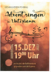 Adventsingen in Unterlamm